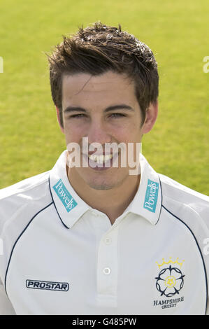 Cricket - 2011 Hampshire County Cricket Club Media Day - The Rose Bowl. Chris Wood, Hampshire CCC Stockfoto