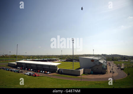 Fußball - Npower Football League Two - Northampton Town V Bury - Sixfields Stadion Stockfoto