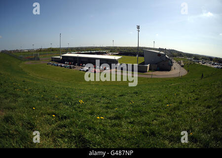 Fußball - Npower Football League Two - Northampton Town V Bury - Sixfields Stadion Stockfoto