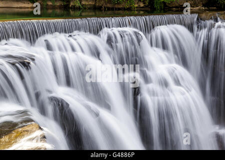 Shifen Wasserfall Pingxi, Taiwan Stockfoto