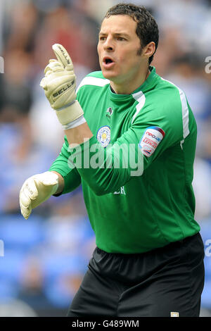 Fußball - npower Football League Championship - Reading gegen Leicester City - Madejski Stadium. Chris Weale, Torwart von Leicester City Stockfoto