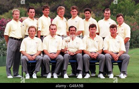 Ryder Cup/European Team Bild Stockfoto