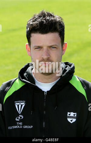 Cricket - 2011 Worcestershire County Cricket Press Day - The County Ground. Ben Davies, Physiotherapeut In Worcestershire Stockfoto