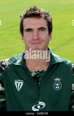 Cricket - 2011 Worcestershire County Cricket Press Day - The County Ground. Jack Shantry, Worcestershire Stockfoto