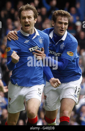 Fußball - Clydesdale Bank Scottish Premier League - Rangers V St Mirren - Ibrox Stadium Stockfoto