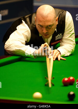 Snooker - Betfred.com Snooker-WM - Tag zwei - Crucible Theatre Stockfoto