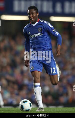 Fußball - Barclays Premier League - Chelsea / Birmingham City - Stamford Bridge. Mikel, Chelsea Stockfoto