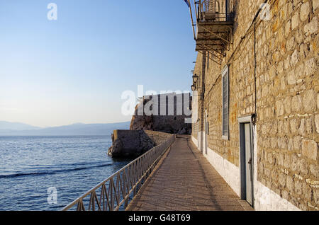 Architektur in Hydra-Insel, Griechenland Stockfoto