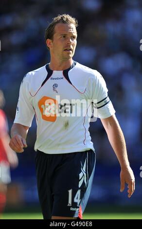 Fußball - Barclays Premier League - Bolton Wanderers / Arsenal - Reebok Stadium. Kevin Davies, Bolton Wanderers. Stockfoto