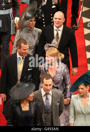 Die königliche Hochzeit Stockfoto