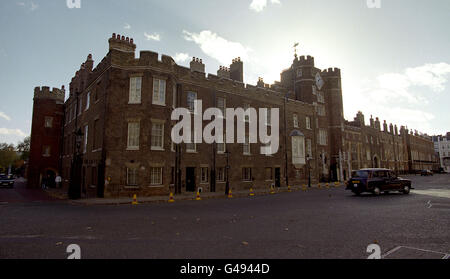 Gebäude und Wahrzeichen - St. James Palace, London Stockfoto