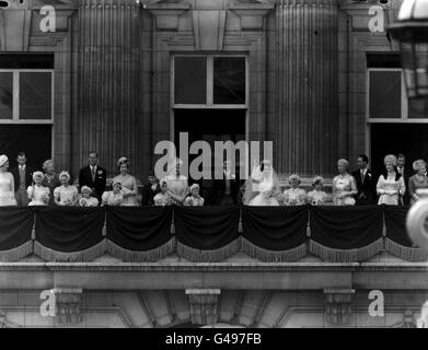 Royalty - Prinzessin Margaret und Antony Armstrong-Jones Hochzeit - London Stockfoto