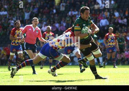 Rugby-Union - Heineken Cup - Semi Final - Northampton Saints V USA Perpignan - Stadion: mk Stockfoto