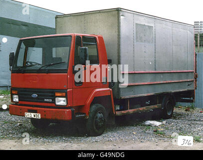 Gerichten IRA/LKW Stockfoto