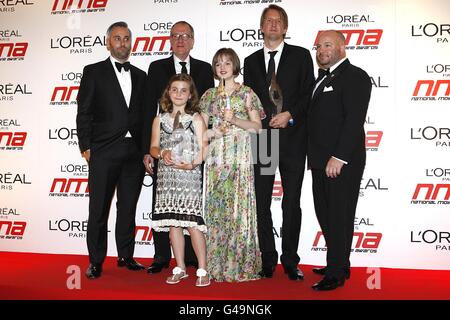 L ' Oreal National Movie Awards - Pressespiegel - London Stockfoto