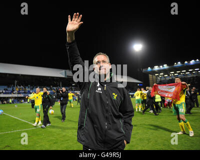 Fußball - Npower Football League Championship - Portsmouth gegen Norwich City - Fratton Park Stockfoto