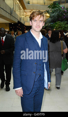 Dan Stevens von Downton Abbey kommt bei der Nominierten Party der BAFTA Television Awards bei der Coutts Bank in London an. Stockfoto