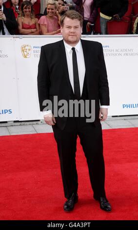 James Corden bei der Ankunft für die Philips British Academy Television Awards im Grosvenor House, 90 Park Lane, London. Stockfoto