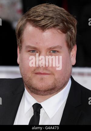 James Corden bei der Ankunft für die Philips British Academy Television Awards im Grosvenor House, 90 Park Lane, London. Stockfoto