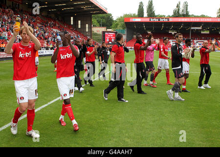 Fußball - Npower Football League One - Charlton Athletic V Hartlepool United - The Valley Stockfoto