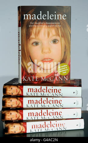 Fehlende Madeleine McCann Stockfoto