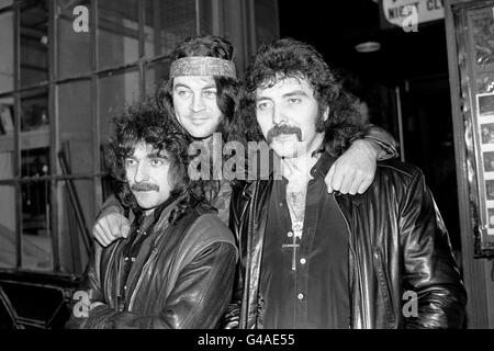 Musik - schließt sich Gillan Black Sabbath - 1983 Stockfoto