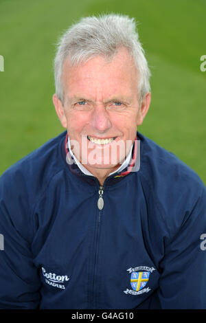 Cricket - Durham County Cricket Club - Photocall - Riverside Ground. Durham Director von Cricket Geoff Cook Stockfoto