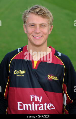 Cricket - Durham County Cricket Club - Fototermin - am Flussufer Boden Stockfoto