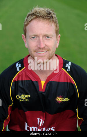 Cricket - Durham County Cricket Club - Fototermin - am Flussufer Boden Stockfoto