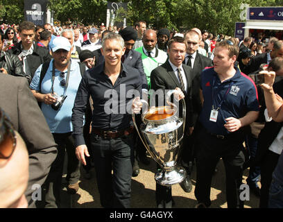 Fußball - UEFA Champions Festival Photocall - Hydepark Stockfoto