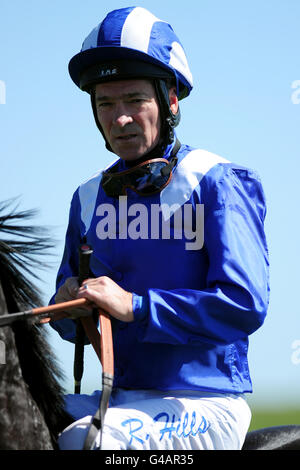 Pferderennen - das QIPCO Guineas Festival - Tag zwei - Newmarket Racecourse. Richard Hills, Jockey Stockfoto