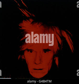 Andy Warhol Kunst Stockfoto