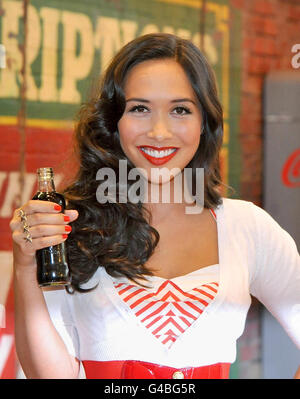 Myleene Klass startet Coca-Cola Soda Bar Stockfoto