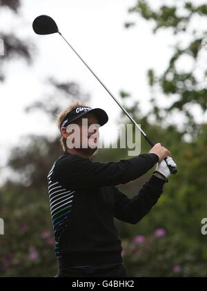 Golf - BMW PGA Championship 2011 - erster Tag - Wentworth Golf Club. Soren Kjeldsen in Aktion während der ersten Runde der BMW PGA Championship im Wentworth Golf Club, Surrey. Stockfoto