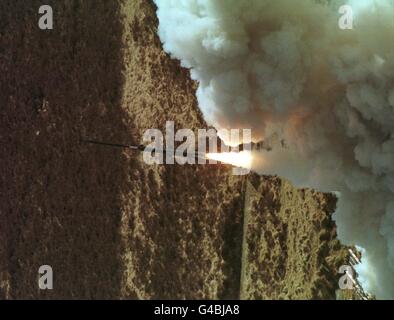 Rakete/Dartmoor 10 Stockfoto