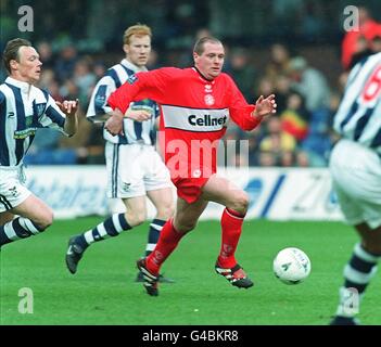 Fußball West Brom V M'Boro 3 Stockfoto