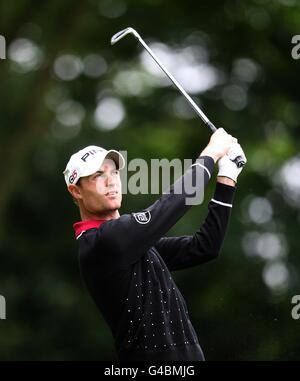 Golf - BMW PGA Championship 2011 - Tag drei - Wentworth Golf Club. Wales' Rhys Davies beim dritten Lauf der BMW PGA Championship im Wentworth Golf Club, Surrey. Stockfoto