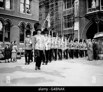 Royalty - Krönung von Queen Elizabeth II - London Stockfoto