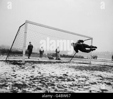 -FA-Cup - 3. Runde - West Ham United gegen Plymouth Argyle - West Ham Fußballtraining Stockfoto