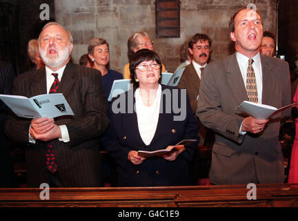 NHS-Songs of Praise Stockfoto