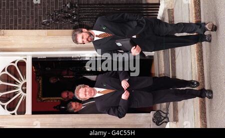 Adams & McGuinness/Downing St Stockfoto