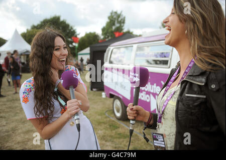 Isle Of Wight Festival 2011 Stockfoto