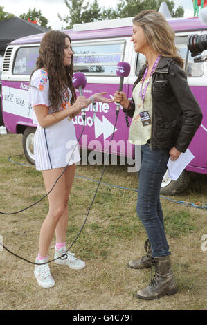 Isle Of Wight Festival 2011 Stockfoto