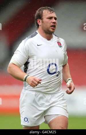 Rugby-Union - Churchill Cup - England Sachsen V Tonga - Kingsholm Stockfoto