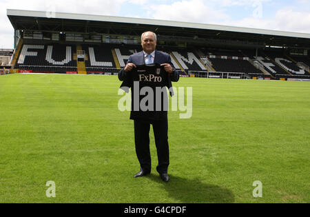 Fußball - Fulham Pressekonferenz - Martin Jol Enthüllung - Craven Cottage Stockfoto