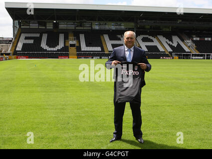 Fußball - Fulham Pressekonferenz - Martin Jol Enthüllung - Craven Cottage Stockfoto