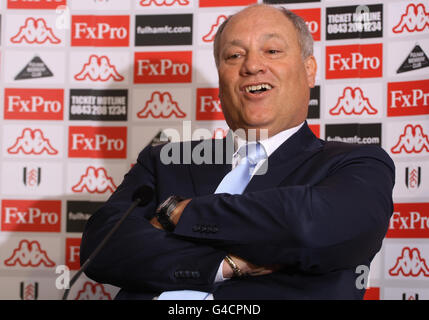 Fußball - Fulham Pressekonferenz - Martin Jol Enthüllung - Craven Cottage Stockfoto