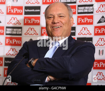 Fußball - Fulham Pressekonferenz - Martin Jol Enthüllung - Craven Cottage Stockfoto