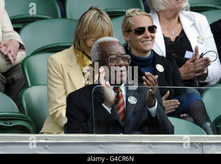 Tennis - Wimbledon Championships 2011 - Tag zwei - der All England Lawn-Tennis and Croquet Club Stockfoto