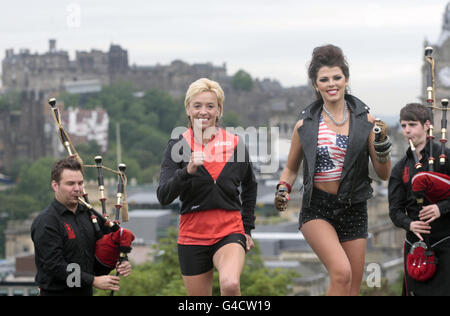 Rock ' n Roll Halbmarathon Stockfoto